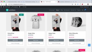 WooCommerce store setup