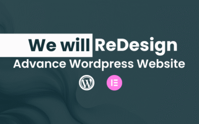 Redesign Wordpress website